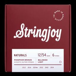 StringJoy Naturals 12/54 Acoustic