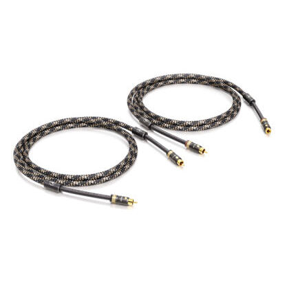 VIABLUE NF-A7 * T8 RCA * 1 pair * 100 cm Black