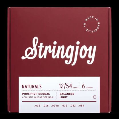 StringJoy Naturals 12/54 Acoustic