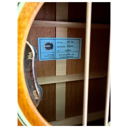 Epiphone Texan Faded Cherry